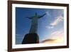 Christ of Corcovado, Rio de Janeiro, Brazil-George Oze-Framed Photographic Print