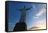 Christ of Corcovado, Rio de Janeiro, Brazil-George Oze-Framed Stretched Canvas