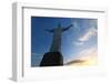 Christ of Corcovado, Rio de Janeiro, Brazil-George Oze-Framed Photographic Print