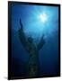 Christ of the Abyss Statue, Pennekamp State Park, FL-Shirley Vanderbilt-Framed Photographic Print