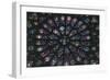 Christ of the Apocalypse, Rose Window, Notre-Dame Cathedral-null-Framed Giclee Print