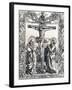 Christ on the Cross, 1516-Albrecht Dürer-Framed Giclee Print