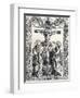 Christ on the Cross, 1516-Albrecht Dürer-Framed Giclee Print