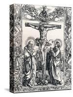 Christ on the Cross, 1516-Albrecht Dürer-Stretched Canvas