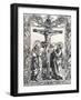 Christ on the Cross, 1516-Albrecht Dürer-Framed Giclee Print