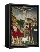 Christ on the Cross, 1552-55-Lucas Cranach the Elder-Framed Stretched Canvas