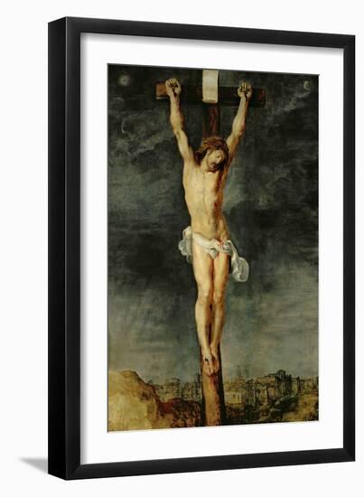 Christ on the Cross, 1610-Peter Paul Rubens-Framed Premium Giclee Print