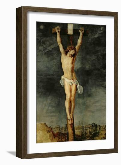 Christ on the Cross, 1610-Peter Paul Rubens-Framed Giclee Print