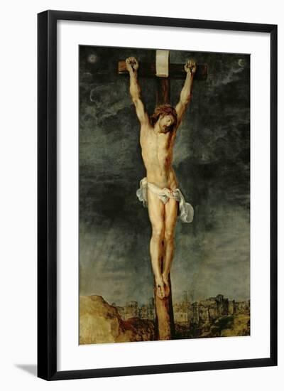 Christ on the Cross, 1610-Peter Paul Rubens-Framed Giclee Print