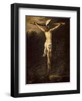 Christ on the Cross, 1672-Bartolome Esteban Murillo-Framed Giclee Print