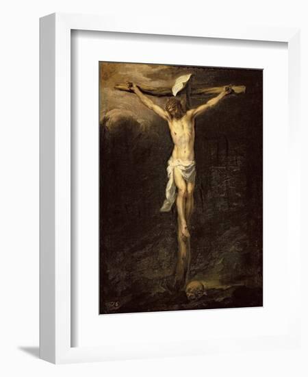 Christ on the Cross, 1672-Bartolome Esteban Murillo-Framed Giclee Print