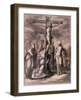 Christ on the Cross, 17th Century-Hermann Weyer-Framed Giclee Print