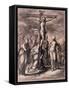 Christ on the Cross, 17th Century-Hermann Weyer-Framed Stretched Canvas