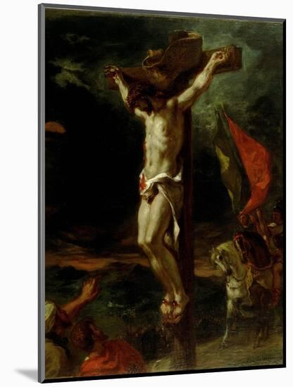 Christ on the Cross, 1846-Eugene Delacroix-Mounted Giclee Print