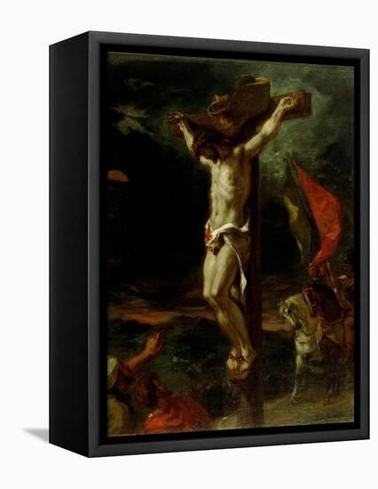 Christ on the Cross, 1846-Eugene Delacroix-Framed Stretched Canvas