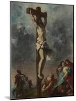 Christ on the Cross, 1853-Eugene Delacroix-Mounted Giclee Print