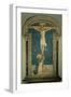 Christ on the Cross Adored by St. Dominic-Fra Angelico-Framed Giclee Print