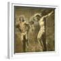 Christ on the Cross and the Good Thief, c.1565-Titian (Tiziano Vecelli)-Framed Giclee Print