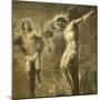 Christ on the Cross and the Good Thief, c.1565-Titian (Tiziano Vecelli)-Mounted Giclee Print