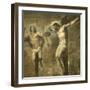 Christ on the Cross and the Good Thief, c.1565-Titian (Tiziano Vecelli)-Framed Giclee Print