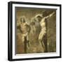 Christ on the Cross and the Good Thief, c.1565-Titian (Tiziano Vecelli)-Framed Giclee Print