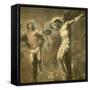 Christ on the Cross and the Good Thief, c.1565-Titian (Tiziano Vecelli)-Framed Stretched Canvas