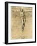 Christ on the Cross, Around 1541-Michelangelo Buonarroti-Framed Premium Giclee Print