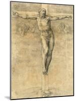 Christ on the Cross, Around 1541-Michelangelo Buonarroti-Mounted Premium Giclee Print