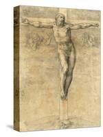 Christ on the Cross, Around 1541-Michelangelo Buonarroti-Stretched Canvas