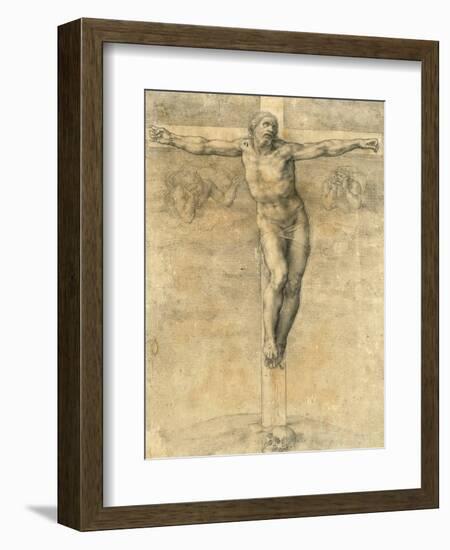 Christ on the Cross, Around 1541-Michelangelo Buonarroti-Framed Giclee Print