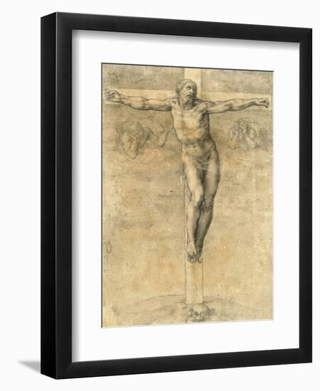 Christ on the Cross, Around 1541-Michelangelo Buonarroti-Framed Giclee Print