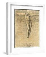 Christ on the Cross, Around 1541-Michelangelo Buonarroti-Framed Giclee Print