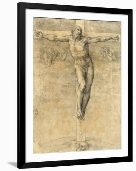 Christ on the Cross, Around 1541-Michelangelo Buonarroti-Framed Giclee Print