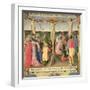 Christ on the Cross Between the Two Thieves-Fra Angelico-Framed Giclee Print