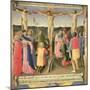 Christ on the Cross Between the Two Thieves-Fra Angelico-Mounted Giclee Print