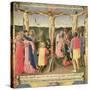 Christ on the Cross Between the Two Thieves-Fra Angelico-Stretched Canvas