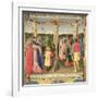 Christ on the Cross Between the Two Thieves-Fra Angelico-Framed Giclee Print