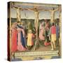 Christ on the Cross Between the Two Thieves-Fra Angelico-Stretched Canvas