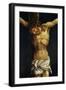 Christ on the Cross, Detail from the Central Crucifixion Panel of the Isenheim Altarpiece-Matthias Grünewald-Framed Giclee Print