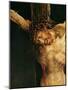 Christ on the Cross, Detail from the Central Crucifixion Panel of the Isenheim Altarpiece,…-Matthias Grünewald-Mounted Giclee Print