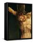 Christ on the Cross, Detail from the Central Crucifixion Panel of the Isenheim Altarpiece,…-Matthias Grünewald-Framed Stretched Canvas