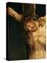 Christ on the Cross, Detail from the Central Crucifixion Panel of the Isenheim Altarpiece,…-Matthias Grünewald-Stretched Canvas