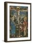 Christ on the Cross with Mary and Saint John-null-Framed Giclee Print