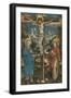 Christ on the Cross with Mary and Saint John-null-Framed Giclee Print