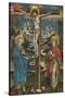 Christ on the Cross with Mary and Saint John-null-Stretched Canvas