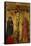 Christ on the Cross with Mary, John and Magdalena-Simone Martini-Framed Stretched Canvas
