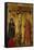 Christ on the Cross with Mary, John and Magdalena-Simone Martini-Framed Stretched Canvas