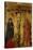 Christ on the Cross with Mary, John and Magdalena-Simone Martini-Stretched Canvas