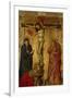 Christ on the Cross with Mary, John and Magdalena-Simone Martini-Framed Giclee Print