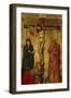 Christ on the Cross with Mary, John and Magdalena-Simone Martini-Framed Premium Giclee Print